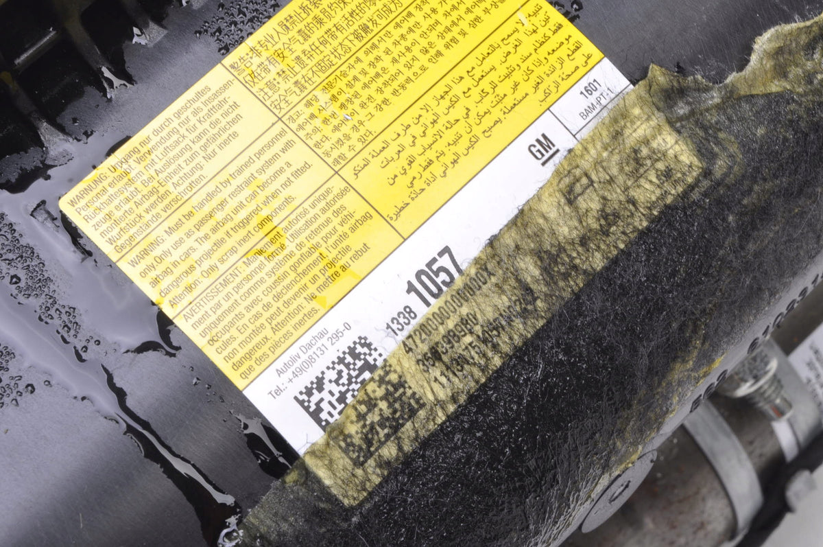 OPEL ASTRA J IV PASSENGER AIRBAG CUSHION 13381057