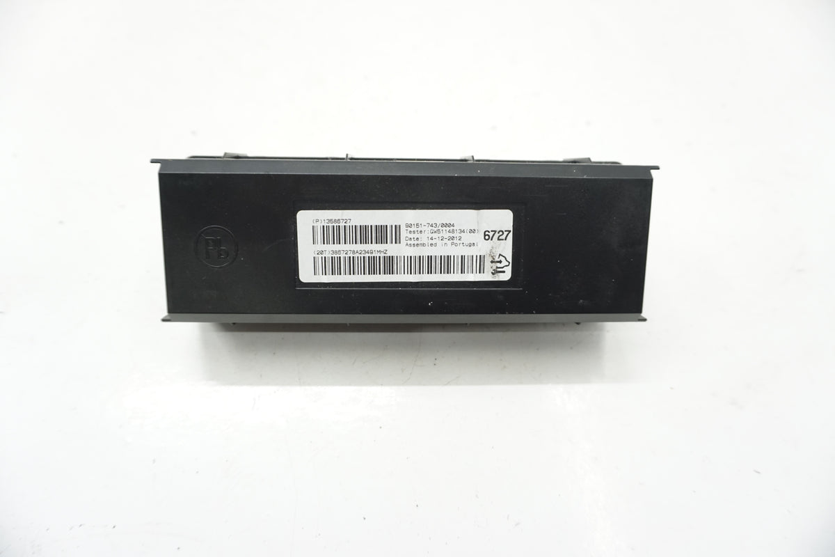 OPEL ASTRA J LIFT AIR CONDITIONING MODULE 13586727