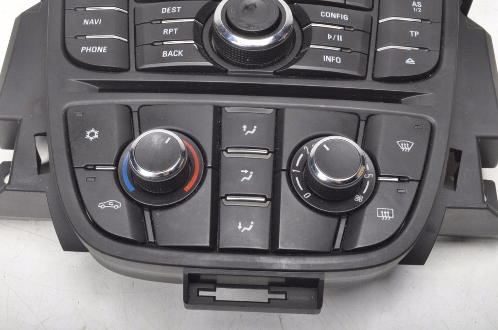 OPEL ASTRA J LIFT RADIO CONTROL PANEL AIR SUPPLY PANEL 13406665 13435154