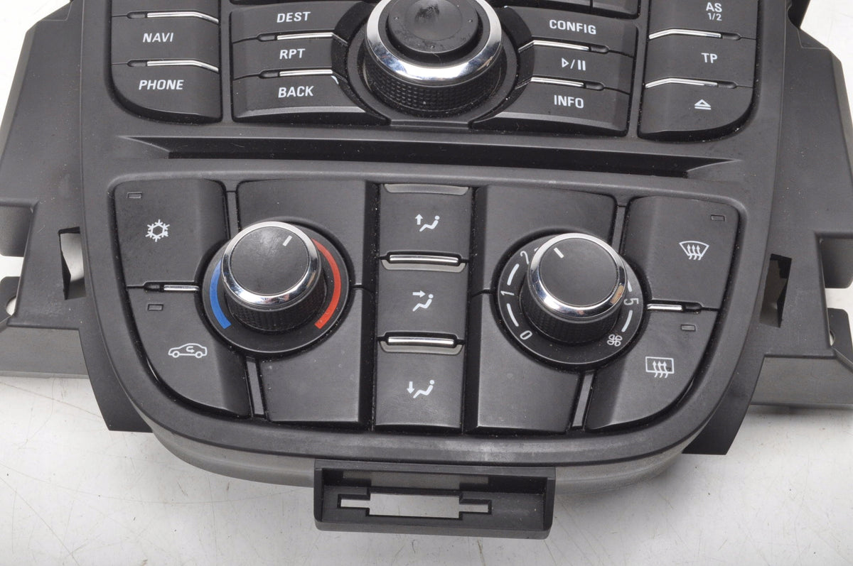 OPEL ASTRA J LIFT RADIO CONTROL PANEL AIR SUPPLY PANEL 13406665 13435154