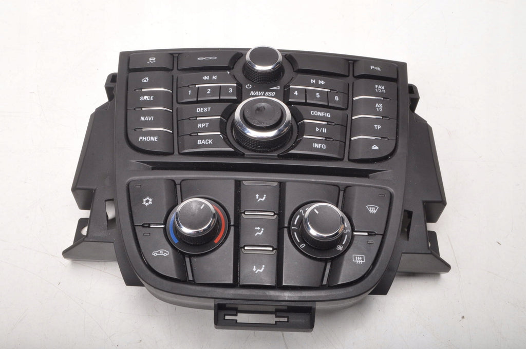 OPEL ASTRA J LIFT RADIO CONTROL PANEL AIR SUPPLY PANEL 13406665 13435154