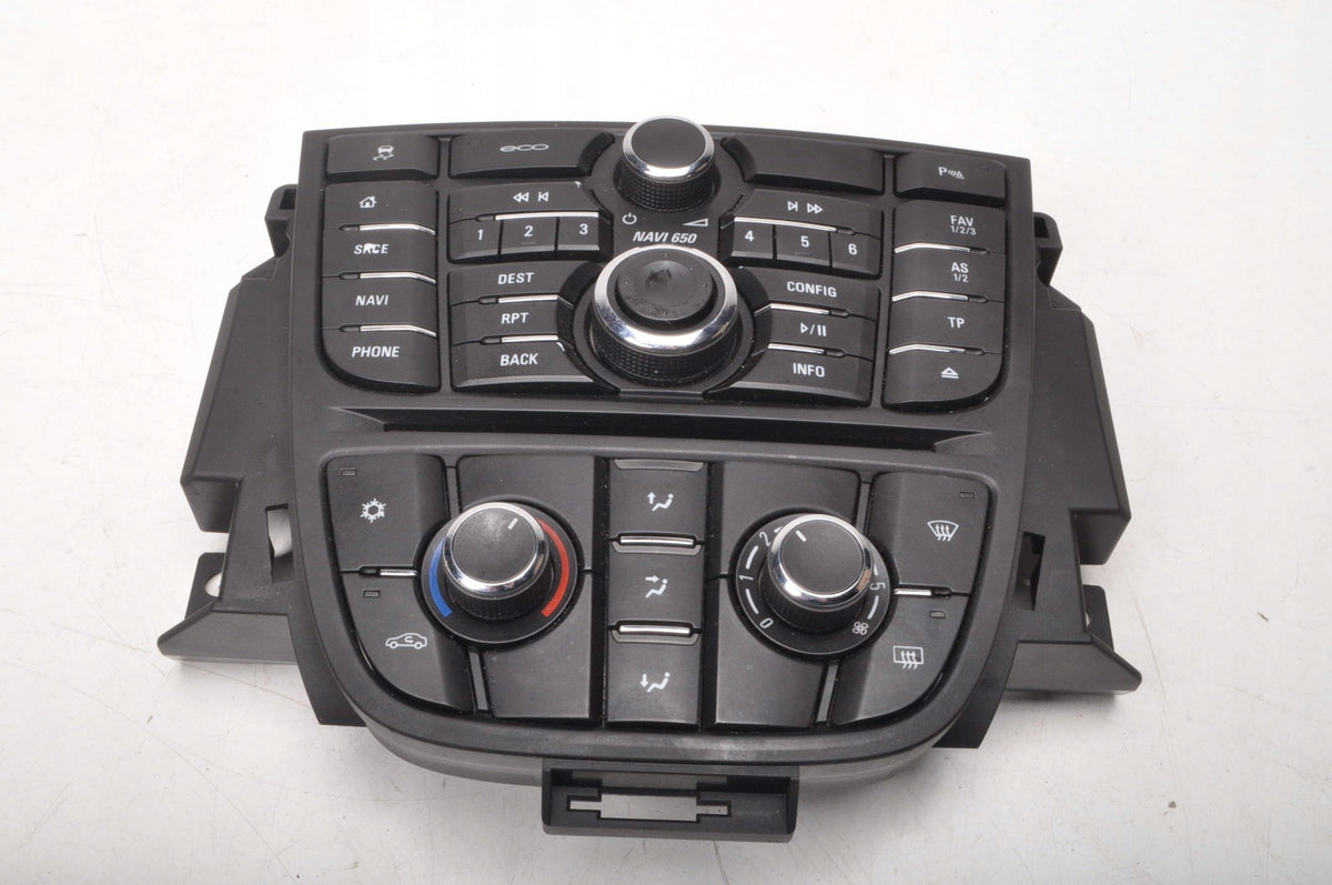 OPEL ASTRA J LIFT RADIO CONTROL PANEL AIR SUPPLY PANEL 13406665 13435154