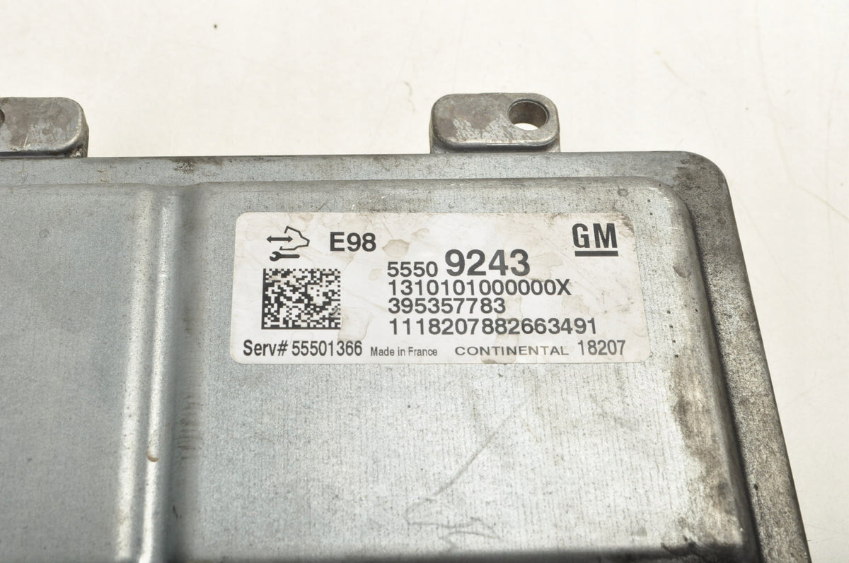 OPEL ASTRA K 1.6 CDTi COMPUTER ENGINE DRIVER 55509243