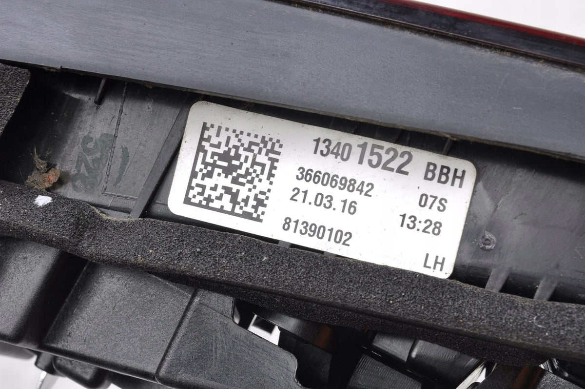 OPEL ASTRA K LAMP LEFT REAR FLAP HB ANGLIK 13401522