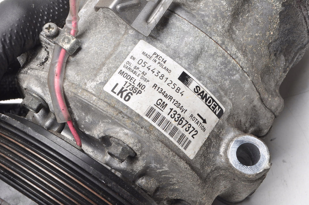 OPEL ASTRA K V 1.4 Turbo AIR CONDITIONING COMPRESSOR 13367372