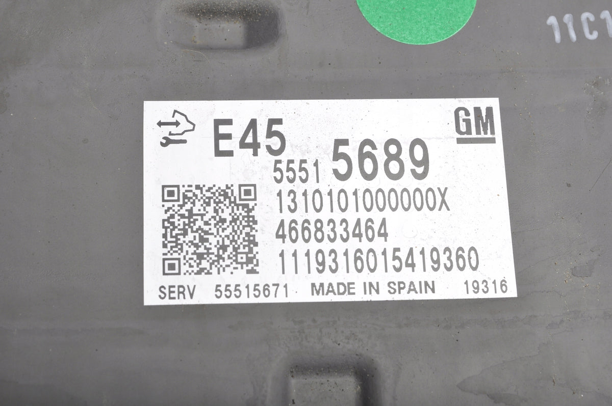 OPEL ASTRA K V 1.5 CRDI ENGINE DRIVER 55515689