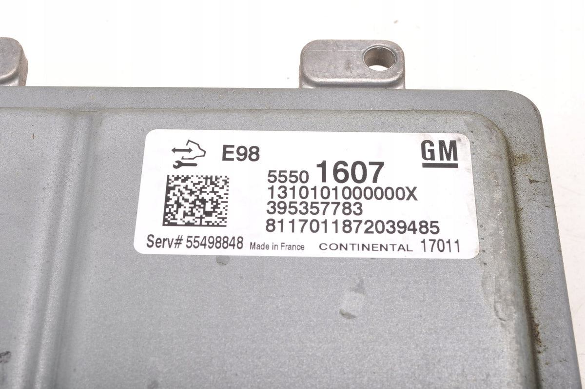 OPEL ASTRA K V 1.6 CDTi 110HP COMPUTER ENGINE DRIVER 55501607