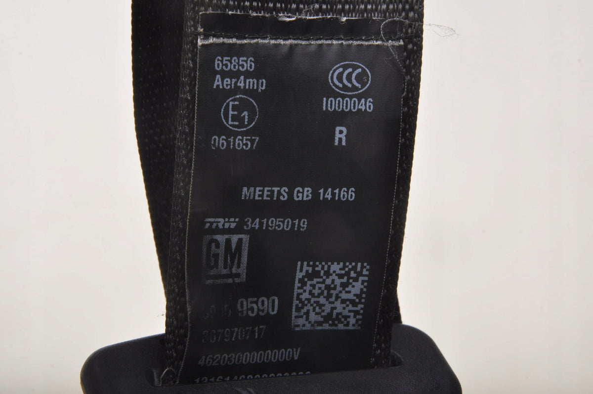 OPEL ASTRA K V BELT RIGHT REAR 2 ROW 39059590