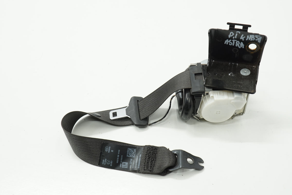 OPEL ASTRA K V HB 16R SEAT BELT RIGHT REAR 39043714