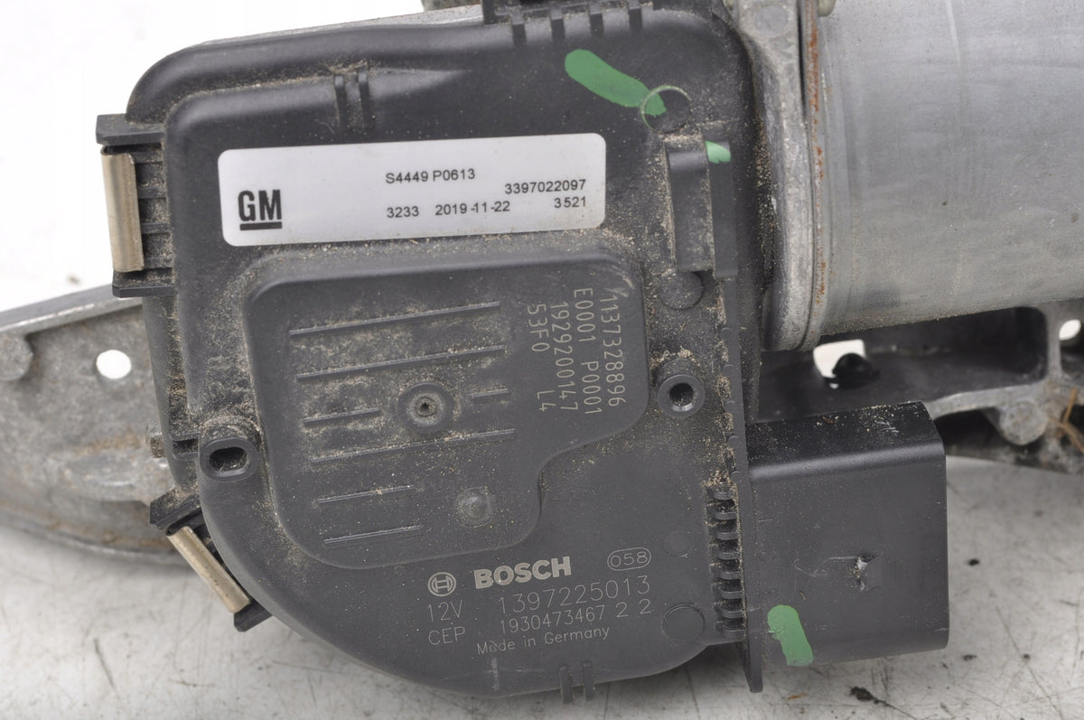 OPEL ASTRA K V WIPER MOTOR FRONT 39116193