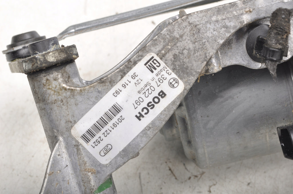 OPEL ASTRA K V WIPER MOTOR FRONT 39116193