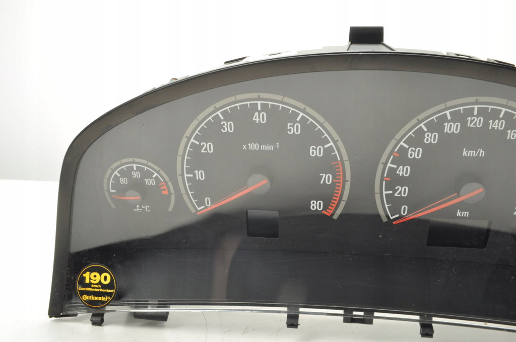 OPEL C III 1.8 16V 122KM COUNTER CLOCKS 93182005 EUROPE