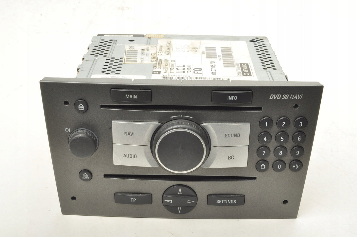 OPEL C SIGNUM RADIO NAVIGATION 13163937 DVD 90NAVI