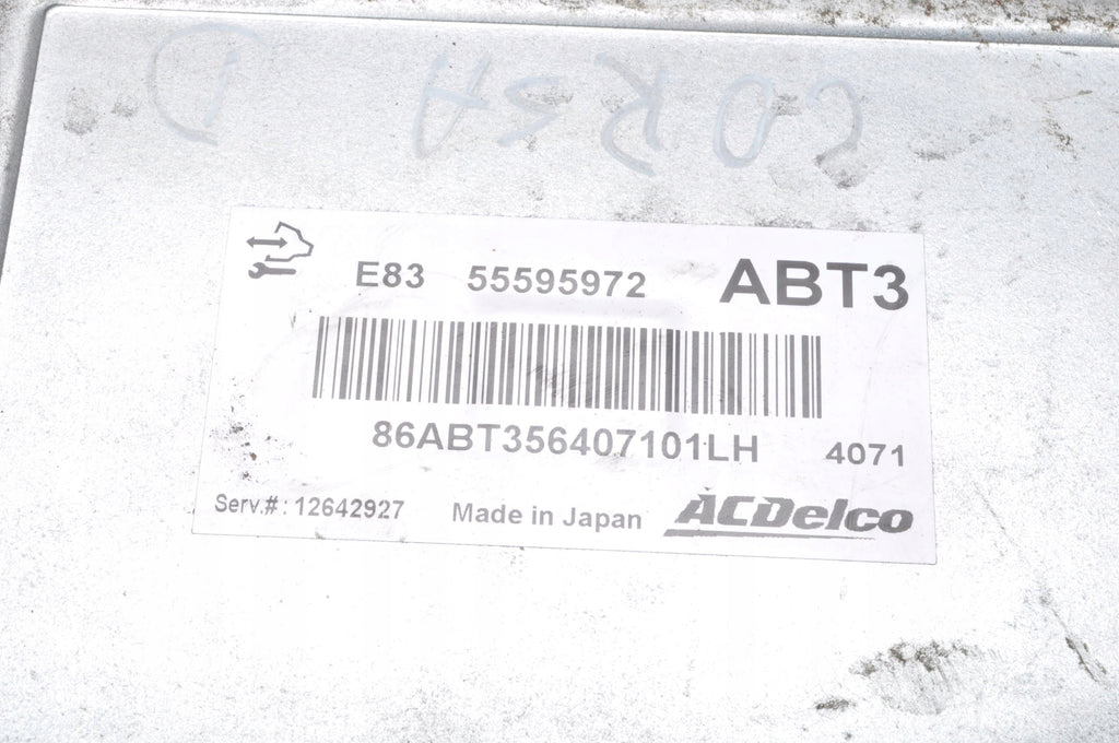 OPEL CORSA D 1.4 16V 100KM COMPUTER ENGINE DRIVER 55595972