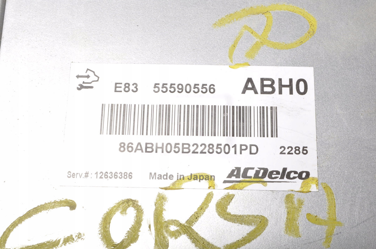 OPEL CORSA D 1.4 16V ENGINE CONTROLLER 55590556