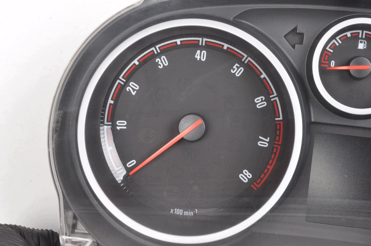 OPEL CORSA D 1.6 16V Turbo COUNTER CLOCKS 13372989 UK