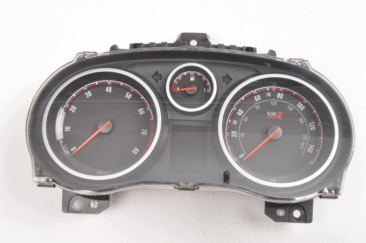 OPEL CORSA D 1.6 16V Turbo COUNTER CLOCKS 13372989 UK
