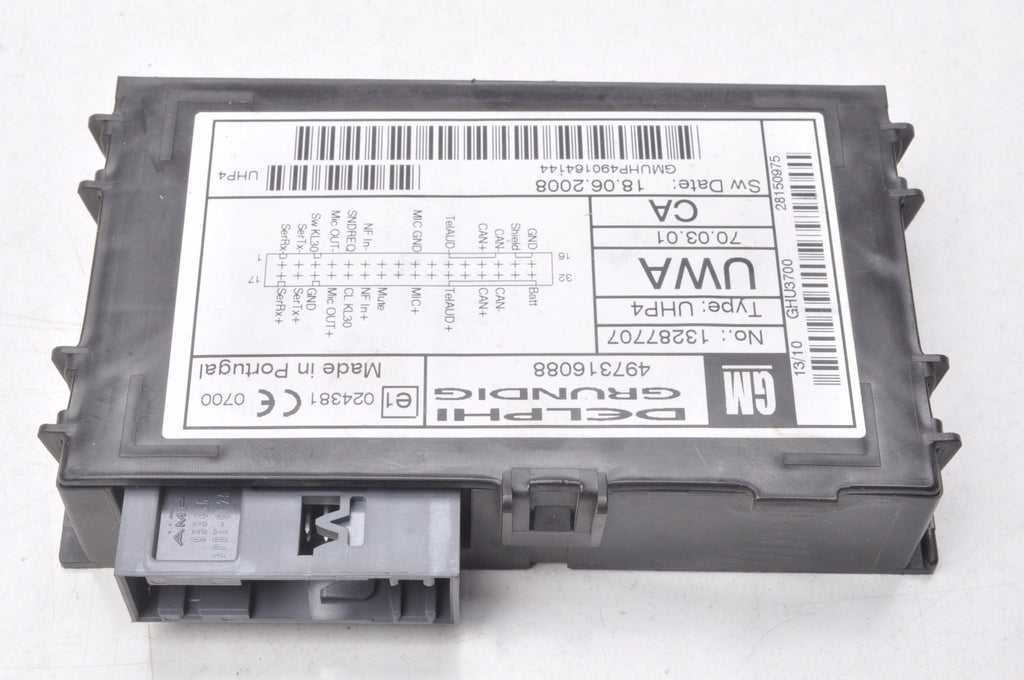 OPEL CORSA D BLUETOOTH MODULE 13287707