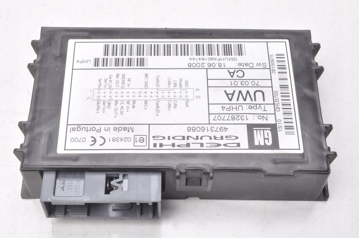 OPEL CORSA D BLUETOOTH MODULE 13287707