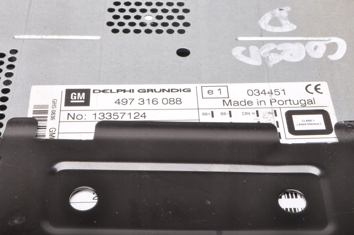 OPEL CORSA D RADIO 13357124