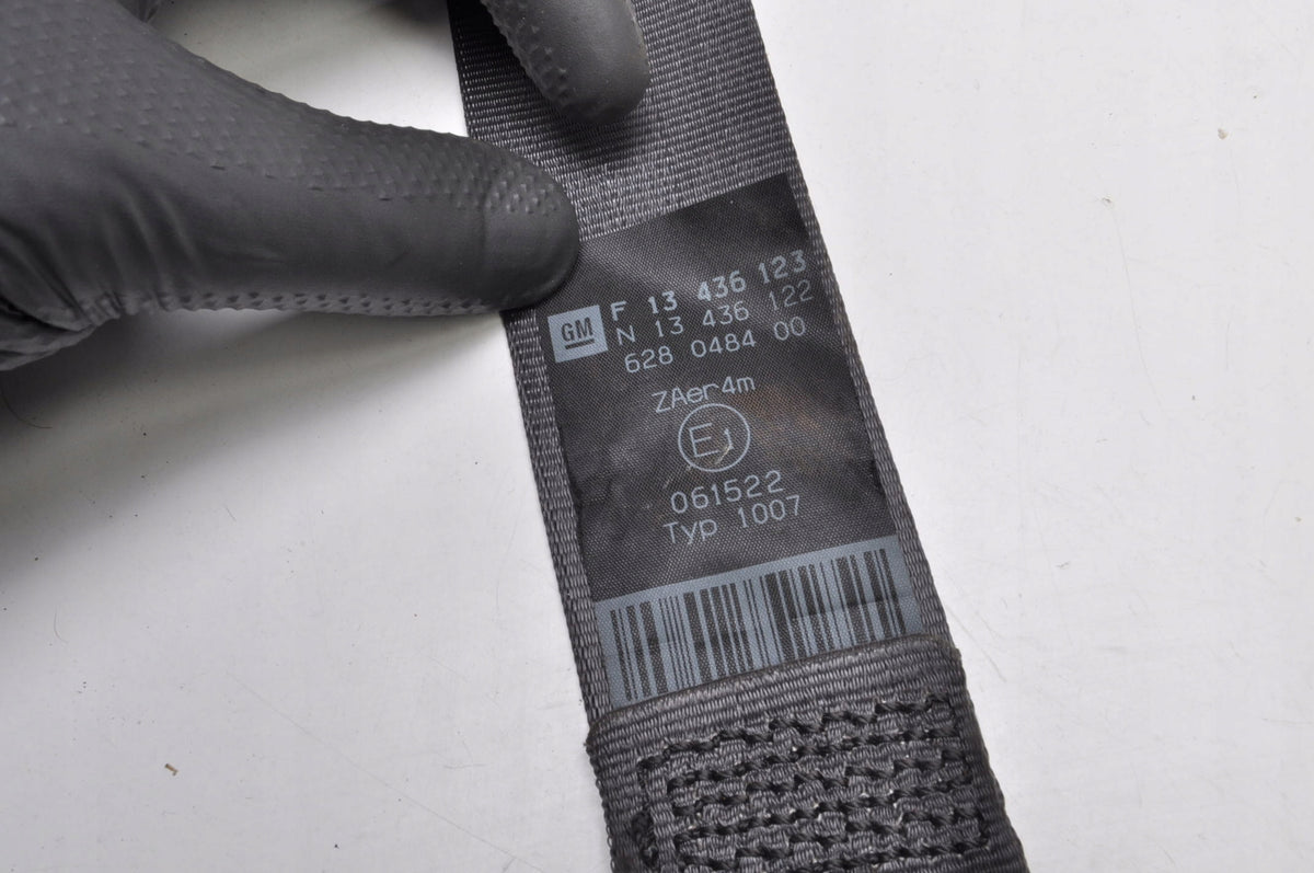 OPEL CORSA D SEAT BELT RIGHT REAR LEFT 2 ROW 13436123