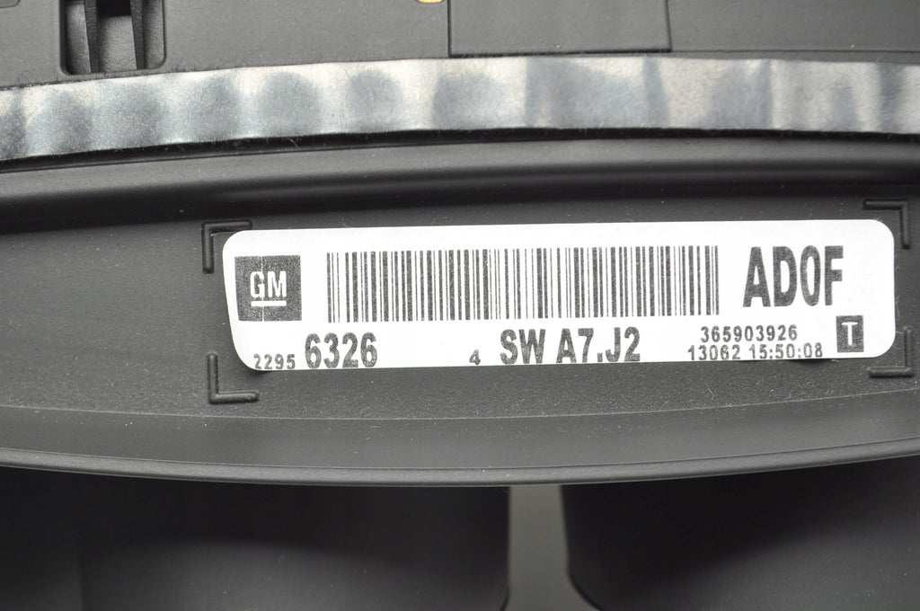 OPEL INSIGNIA A 2.0 Biturbo CDTI COUNTER CLOCKS EUROPE 22956326