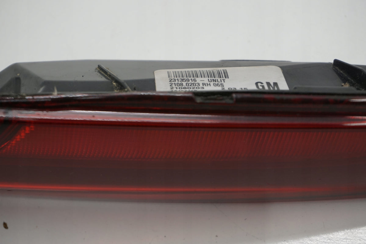 OPEL INSIGNIA A FL HB LAMP RIGHT REAR FLAP 23135916