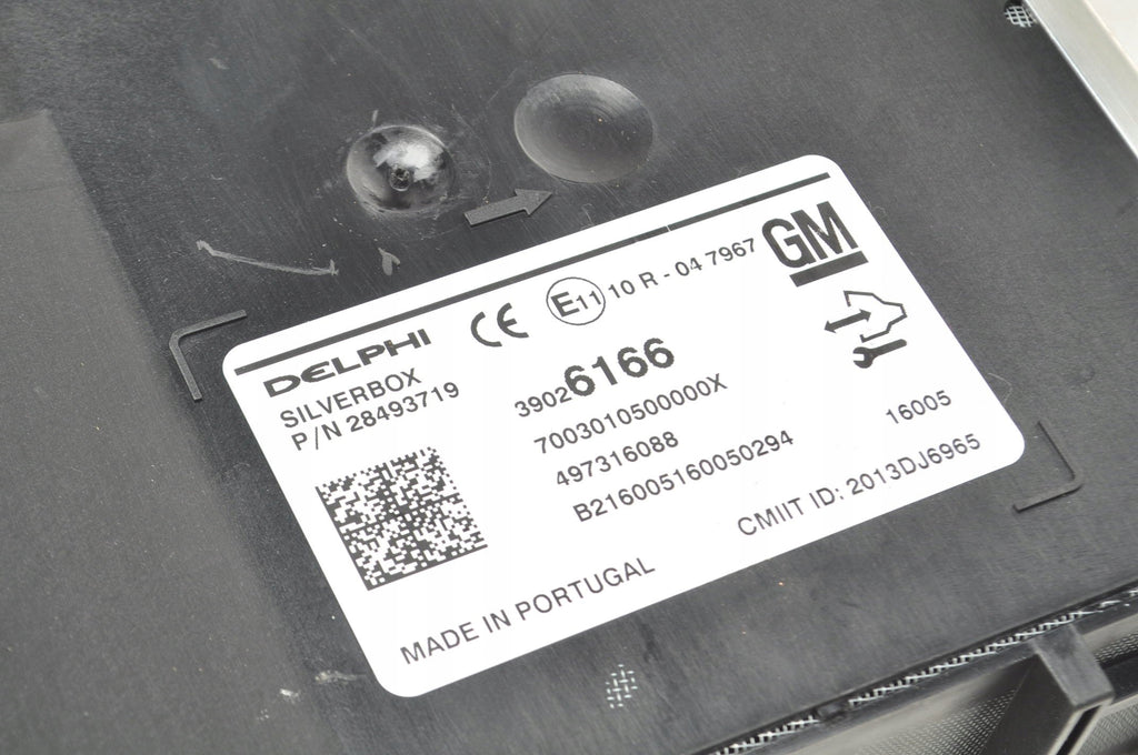 OPEL INSIGNIA AND CONTROLLER NAVIGATION MODULE 39026166