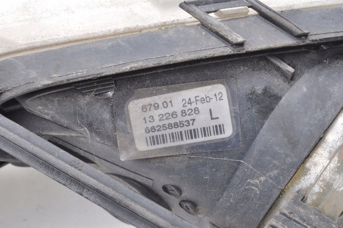 OPEL INSIGNIA AND HALOGEN LEFT 13226828