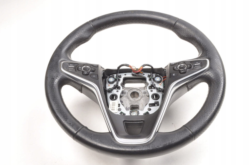 OPEL INSIGNIA AND LEATHER STEERING WHEEL MUTLIFUNCTION 39016152 LIFT