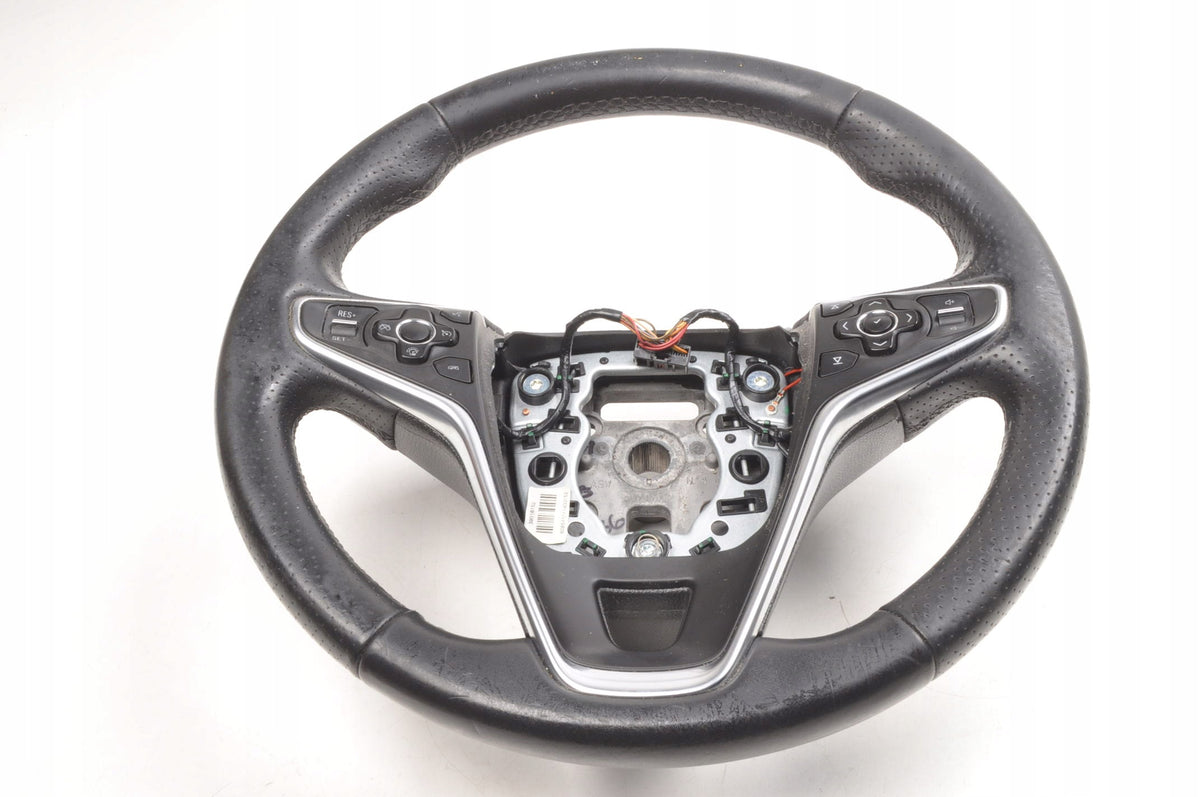 OPEL INSIGNIA AND LEATHER STEERING WHEEL MUTLIFUNCTION 39016152 LIFT