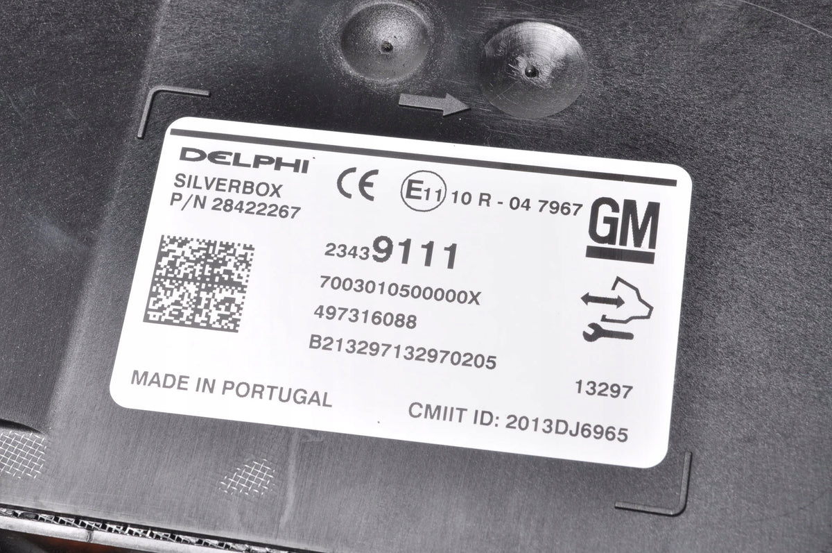 OPEL INSIGNIA AND THE SILVERBOX 23439111 LIFT CONTROLLER MODULE