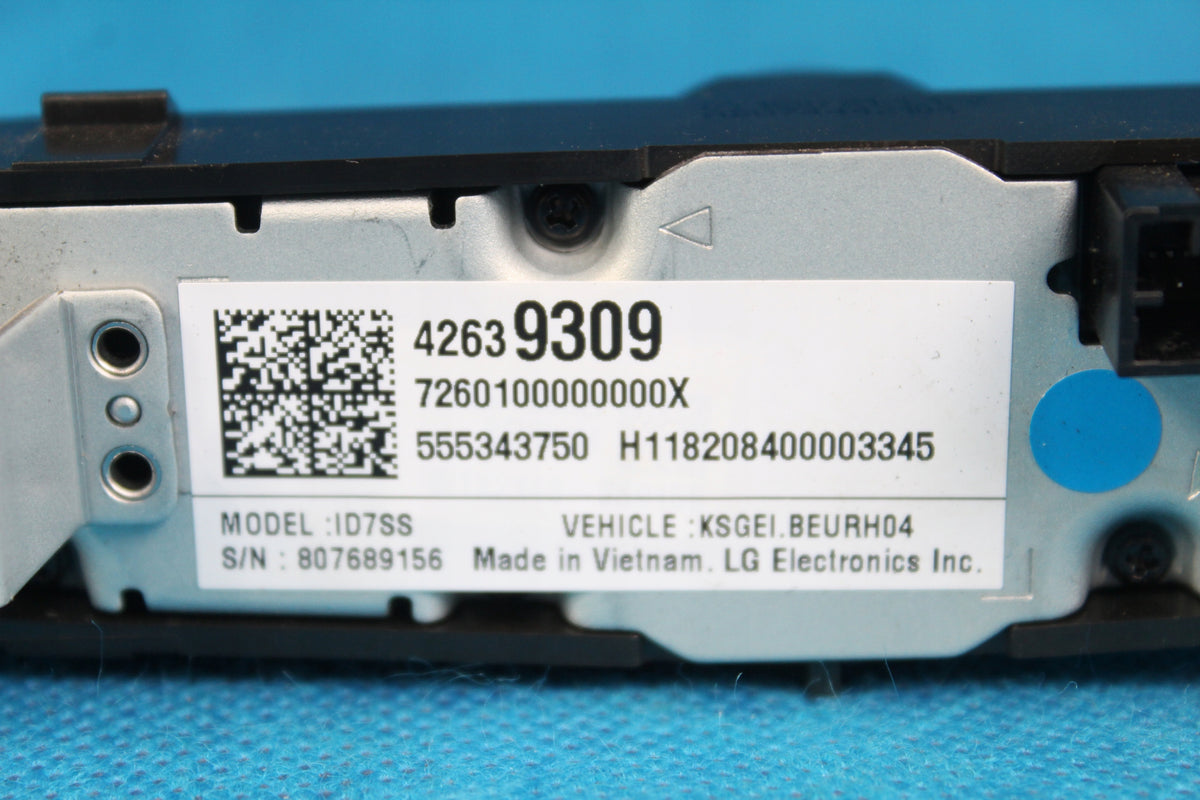 OPEL INSIGNIA B MULTIMEDIA RADIO PANEL 2018R 42639309