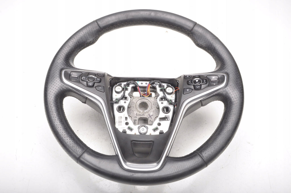 OPEL INSIGNIA LIFT STEERING WHEEL LEATHER MULTI 22992741