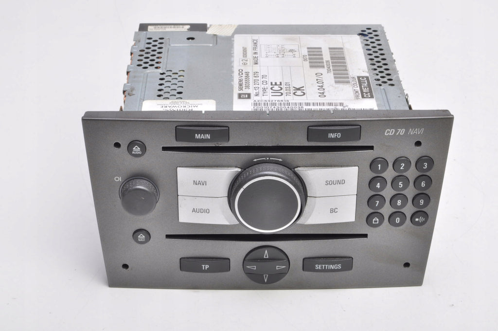 OPEL MERIVA A SIGNUM C RADIO 13270679 CD 70