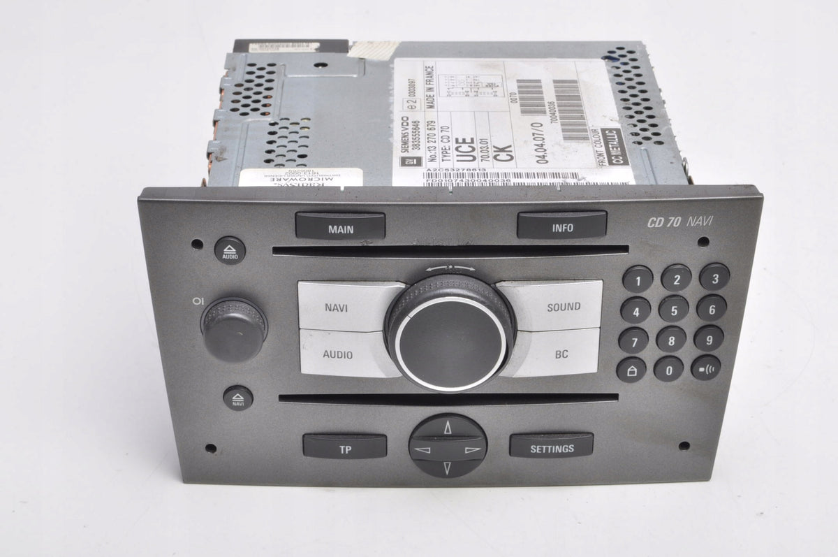 OPEL MERIVA A SIGNUM C RADIO 13270679 CD 70