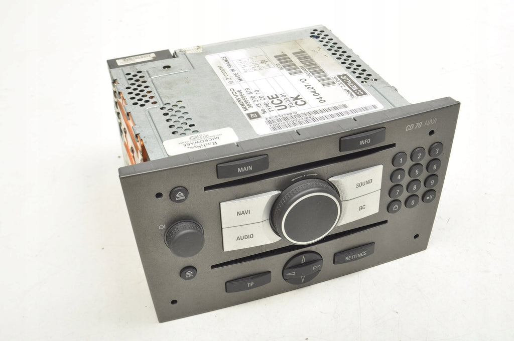 OPEL MERIVA A SIGNUM C RADIO 13270679 CD70 NAVI