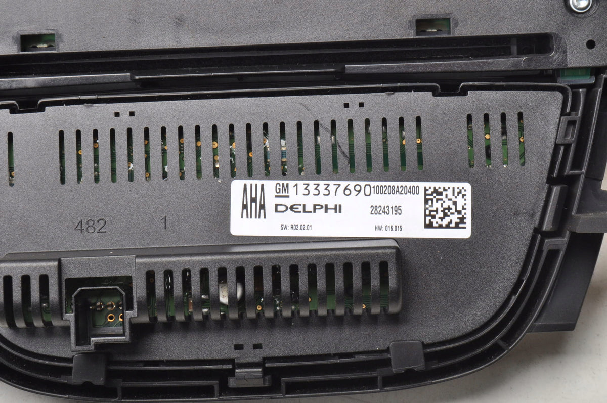 OPEL MERIVA B CENTRAL RADIO CONTROL PANEL 13346043 13337690