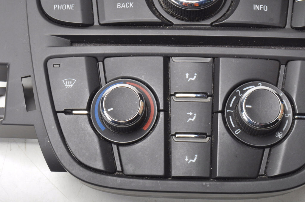 OPEL MERIVA B CENTRAL RADIO CONTROL PANEL 13346043 13337690