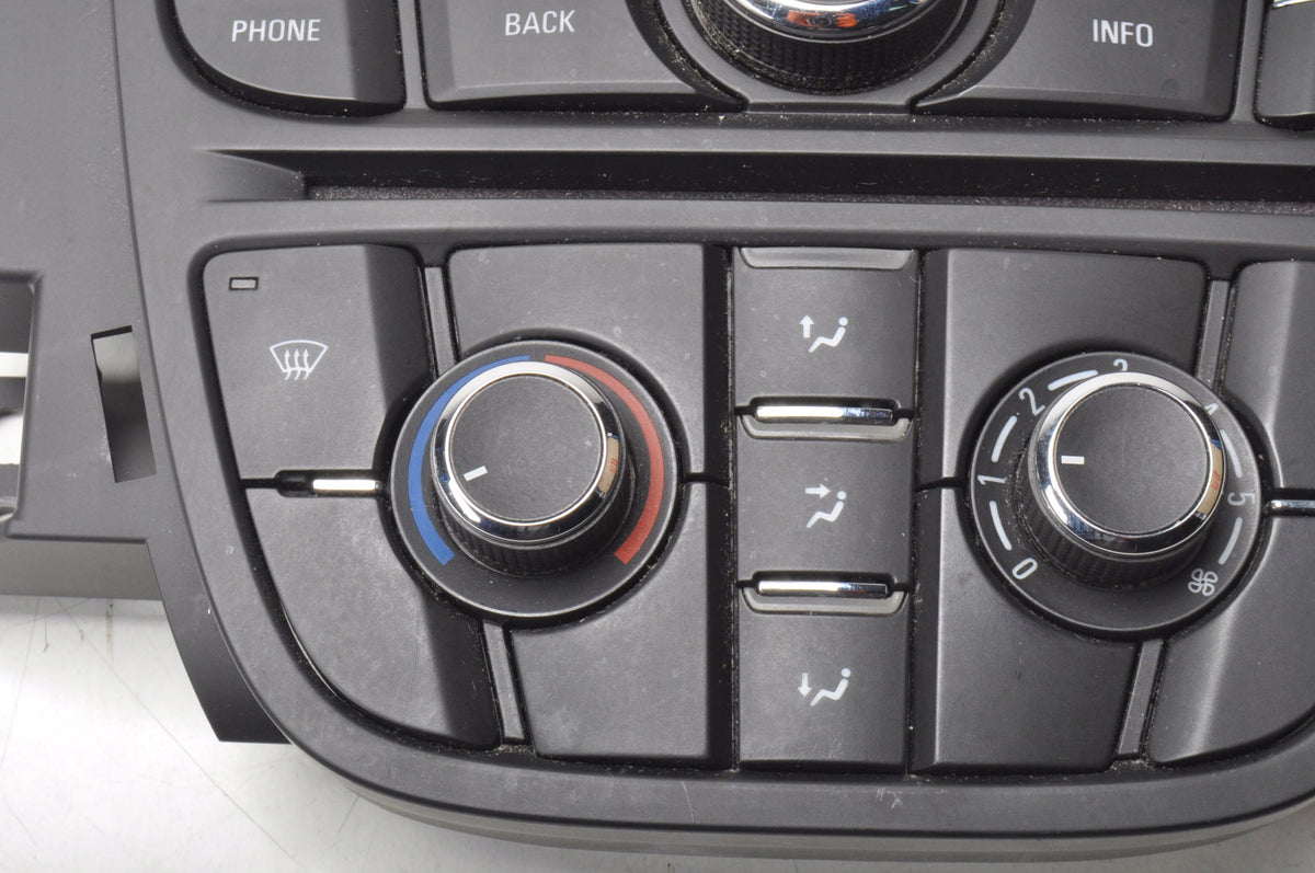 OPEL MERIVA B CENTRAL RADIO CONTROL PANEL 13346043 13337690