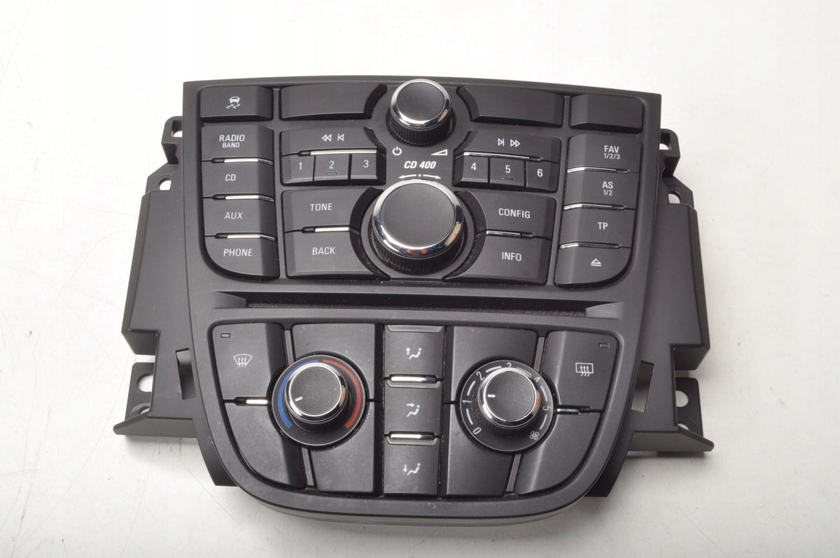 OPEL MERIVA B CENTRAL RADIO CONTROL PANEL 13346043 13337690