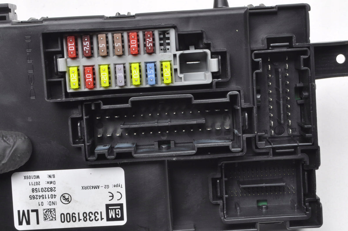 OPEL MERIVA II B BOX MODULE BSI 13381900