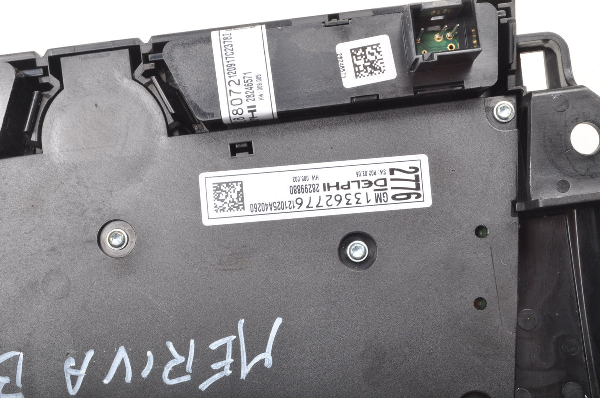 OPEL MERIVA II B CENTRAL RADIO CONTROL PANEL 13362776 13360099