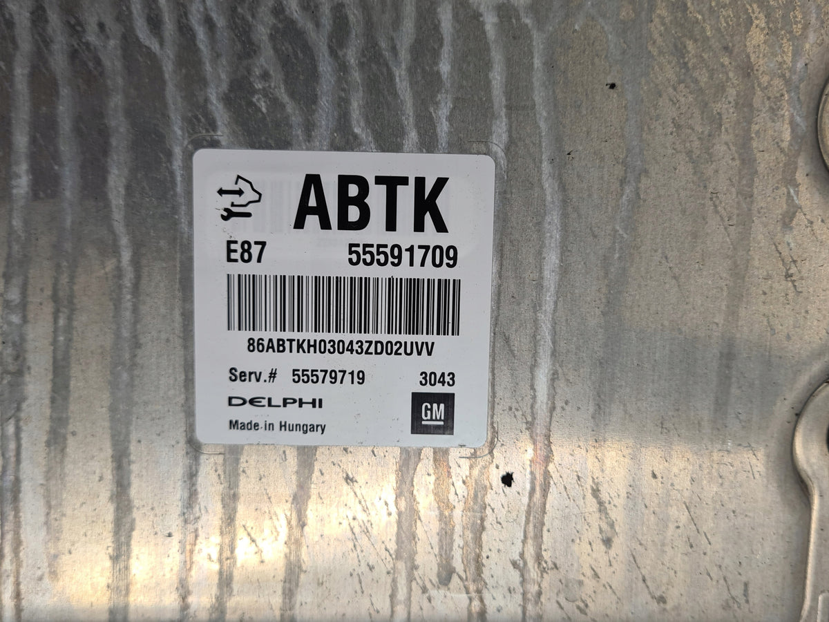 OPEL MOCHA A AND ENGINE CONTROLLER 1.7CDTI 55591709