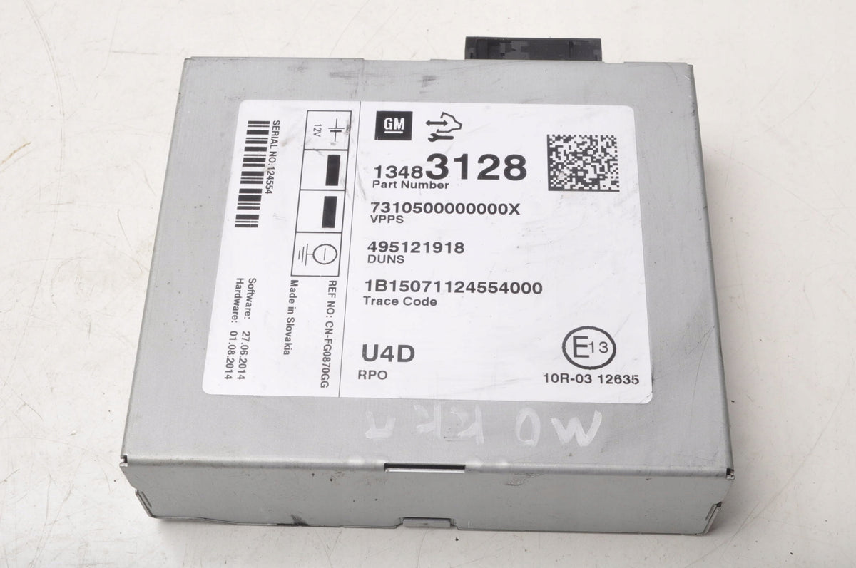 OPEL MOCHA AMPLIFIER RADIO MODULE 13483128