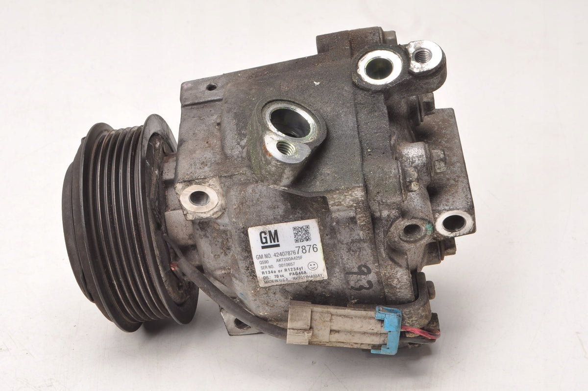 OPEL MOCHA AND 1.6 16V 116KM AIR CONDITIONING COMPRESSOR 42407876