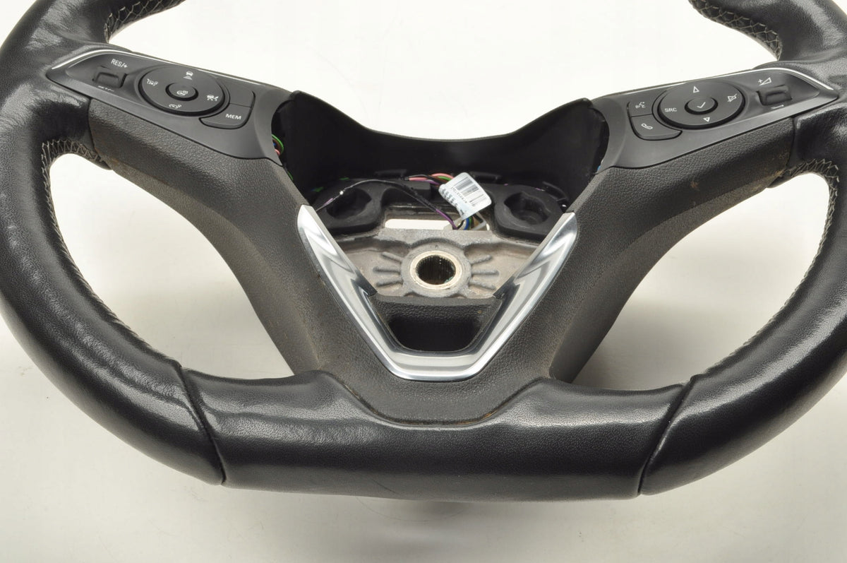 OPEL MOCHA B II STEERING WHEEL LEATHER MULTIFUNCTION 98356601YX