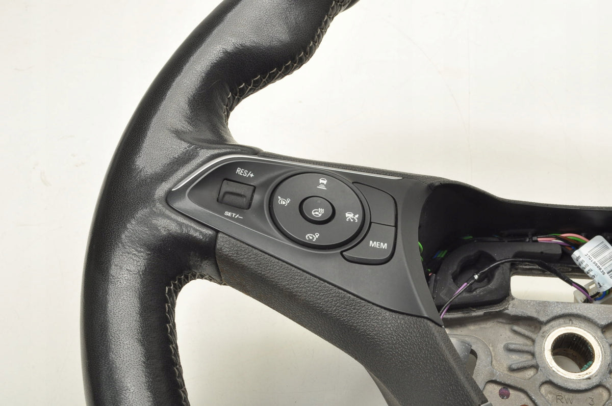OPEL MOCHA B II STEERING WHEEL LEATHER MULTIFUNCTION 98356601YX