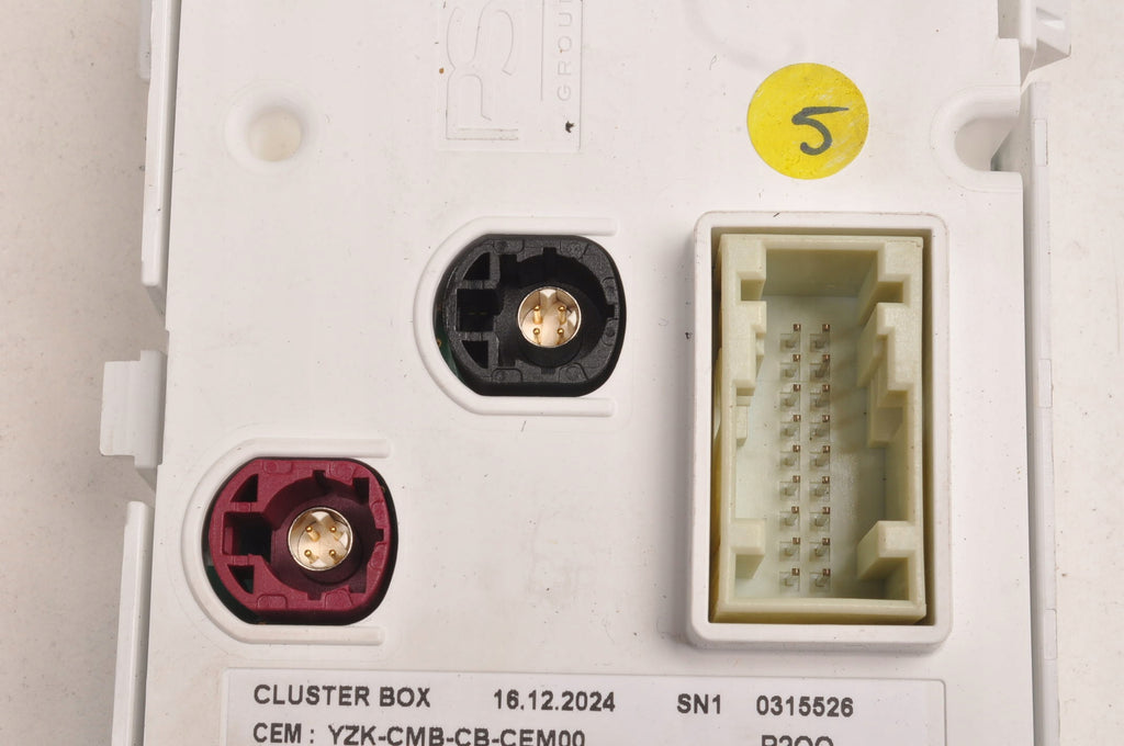 OPEL MOKKA B II DISPLAY CONTROLLER MODULE 2025R 9859939980