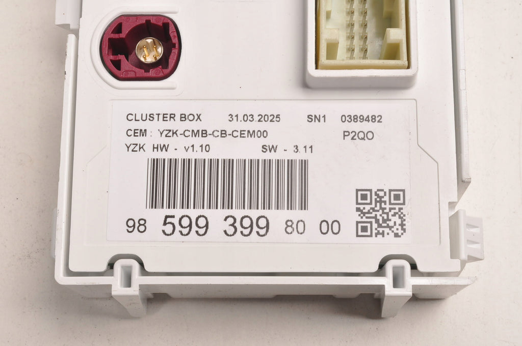 OPEL MOKKA B II DISPLAY CONTROLLER MODULE 2025R 9859939980